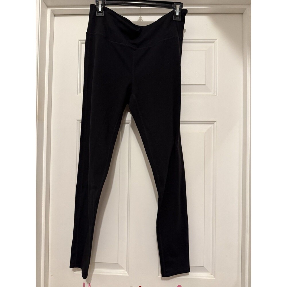 Athleta  Size L Black Athletic Pant Leggings Style Women Gym Workout Sports